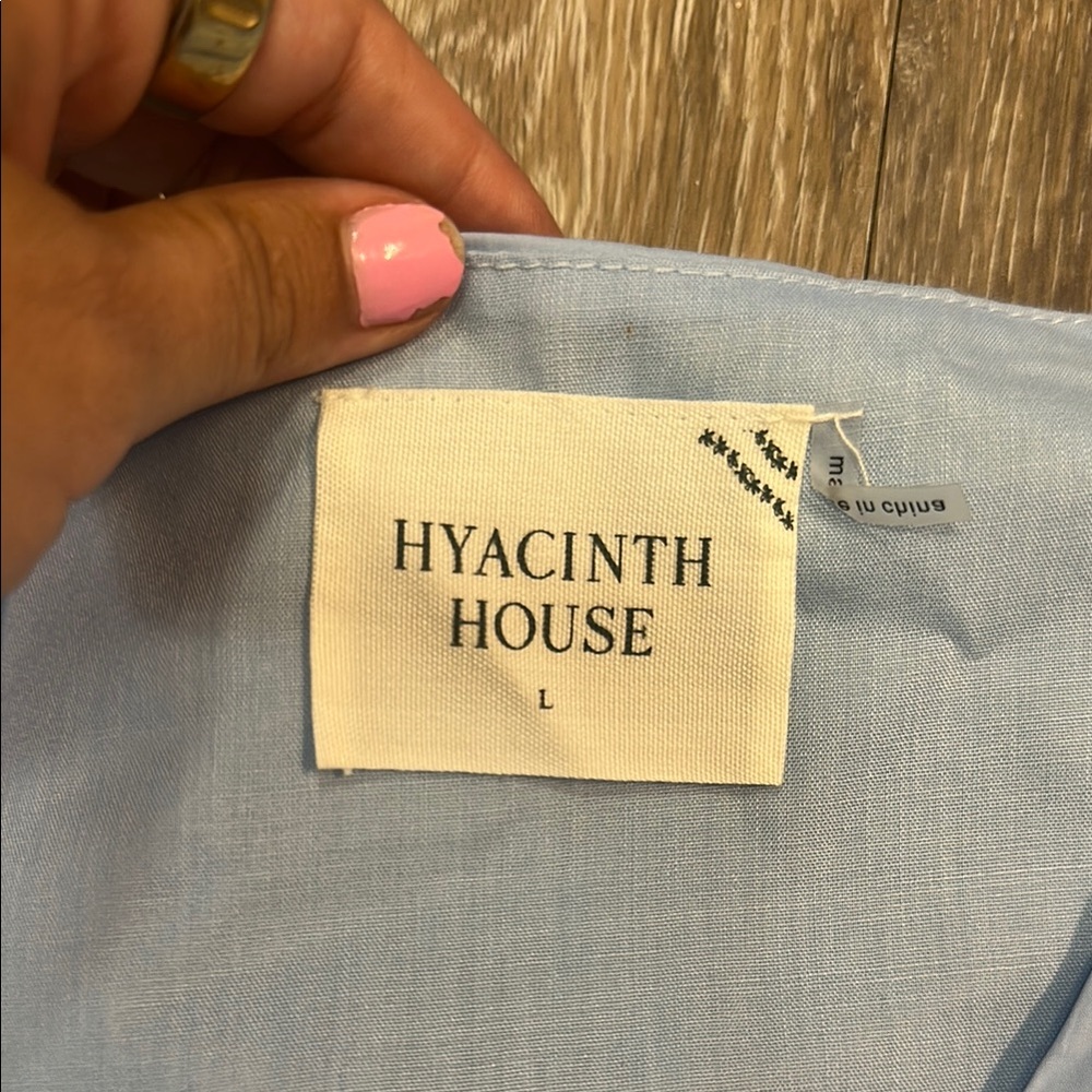 Hyacinth House Mini Blue Kay Dress - Picture 4 of 5